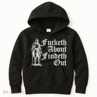 Fucketh About Findeth Out Kids Hoodie thumb 0
