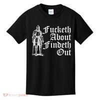 Fucketh About Findeth Out Kids T-Shirt thumb 0
