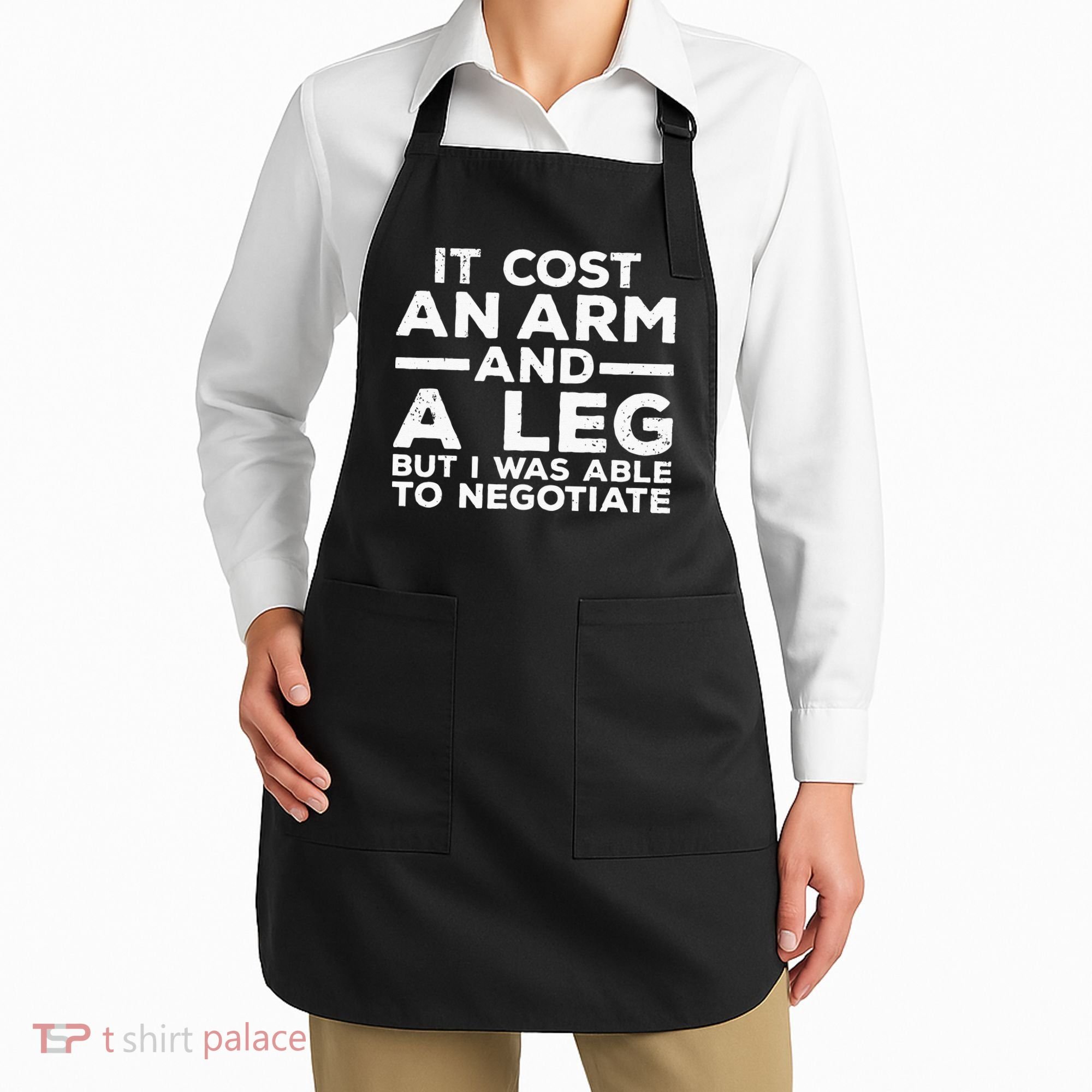 Funny Amputee For Men Women Prosthetic Leg Amputation Joke Apron
