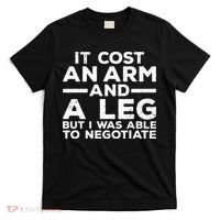 Funny Amputee For Men Women Prosthetic Leg Amputation Joke T-Shirt thumb 0