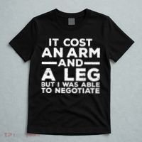 Funny Amputee For Men Women Prosthetic Leg Amputation Joke T-Shirt thumb 5