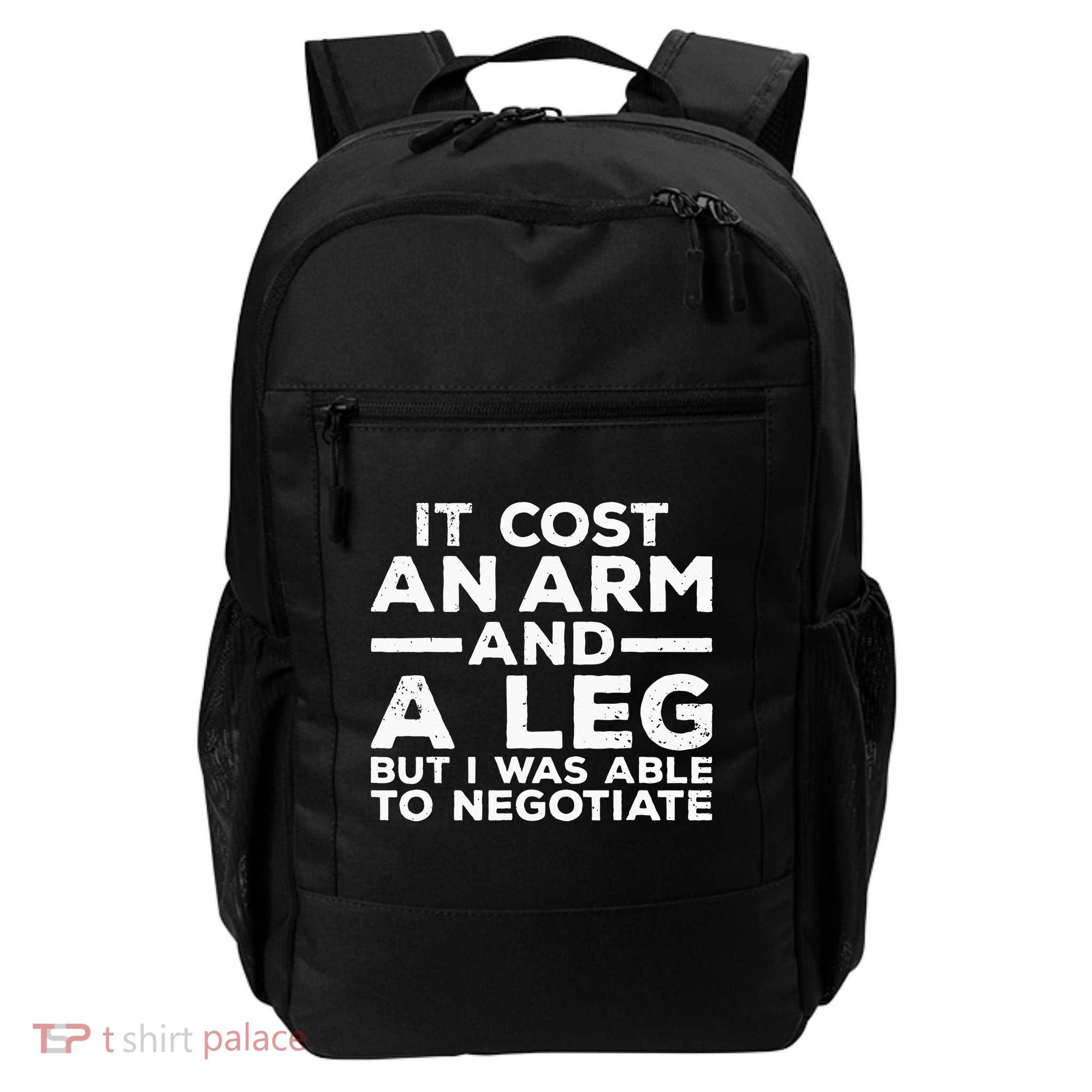 Funny Amputee For Men Women Prosthetic Leg Amputation Joke Backpack