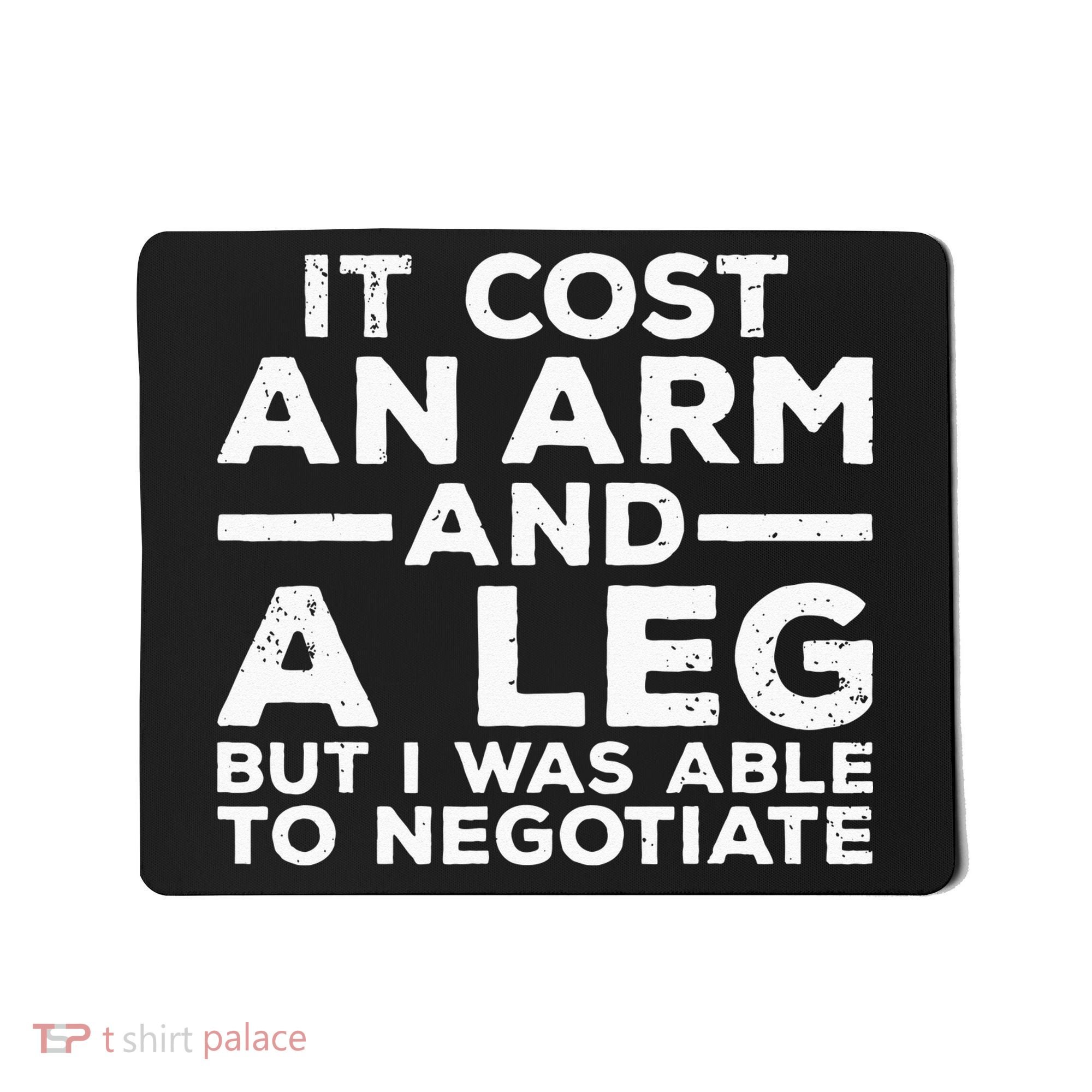 Funny Amputee For Men Women Prosthetic Leg Amputation Joke Mousepad