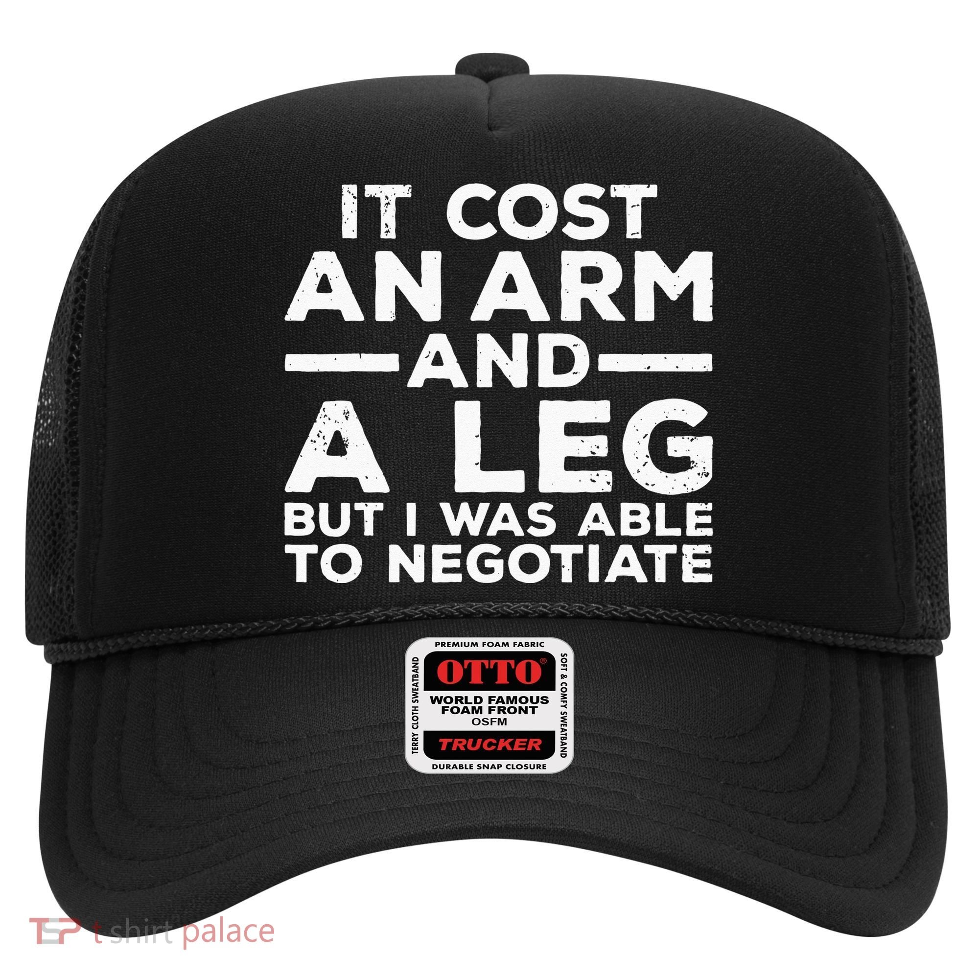 Funny Amputee For Men Women Prosthetic Leg Amputation Joke Hat