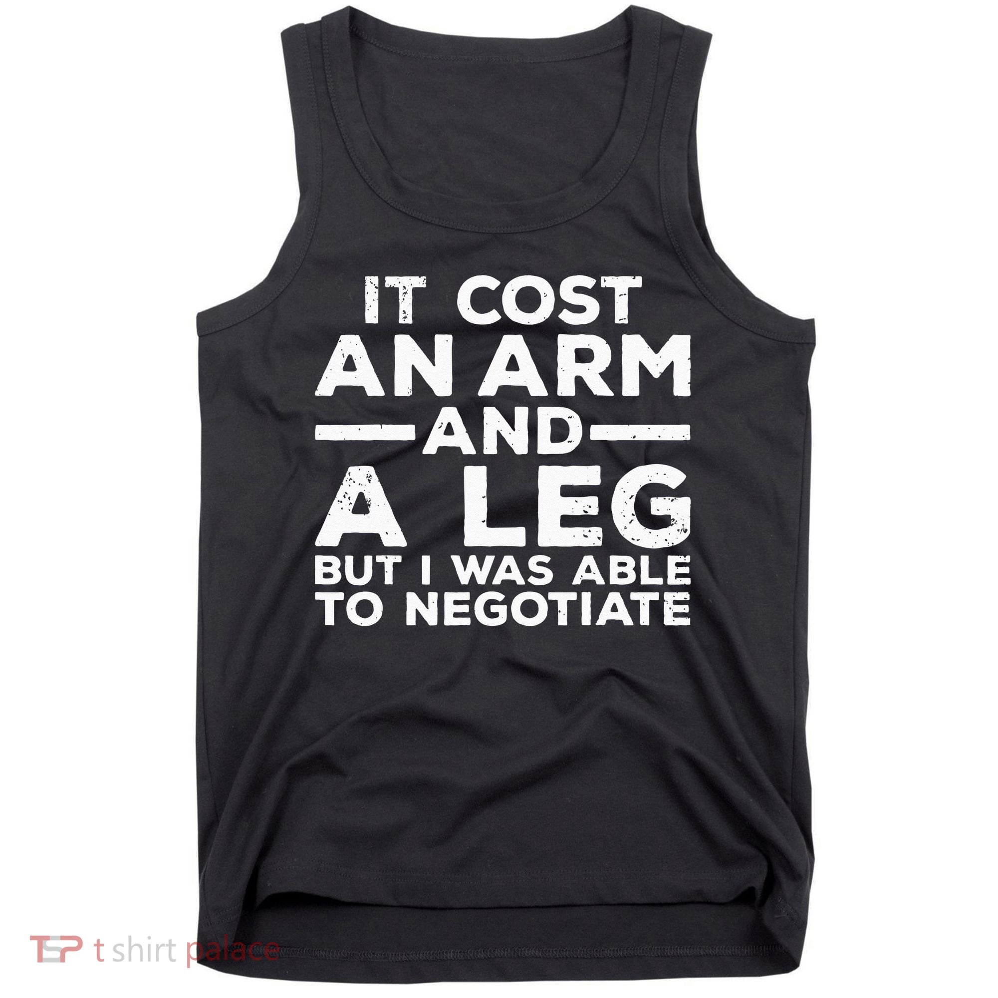 Funny Amputee For Men Women Prosthetic Leg Amputation Joke Tank Top