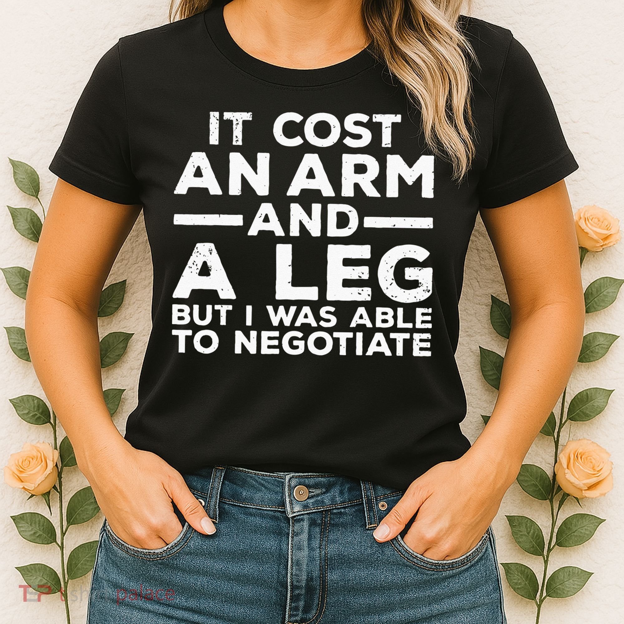 Funny Amputee For Men Women Prosthetic Leg Amputation Joke Women's T-Shirt