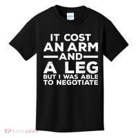 Funny Amputee For Men Women Prosthetic Leg Amputation Joke Kids T-Shirt thumb 0