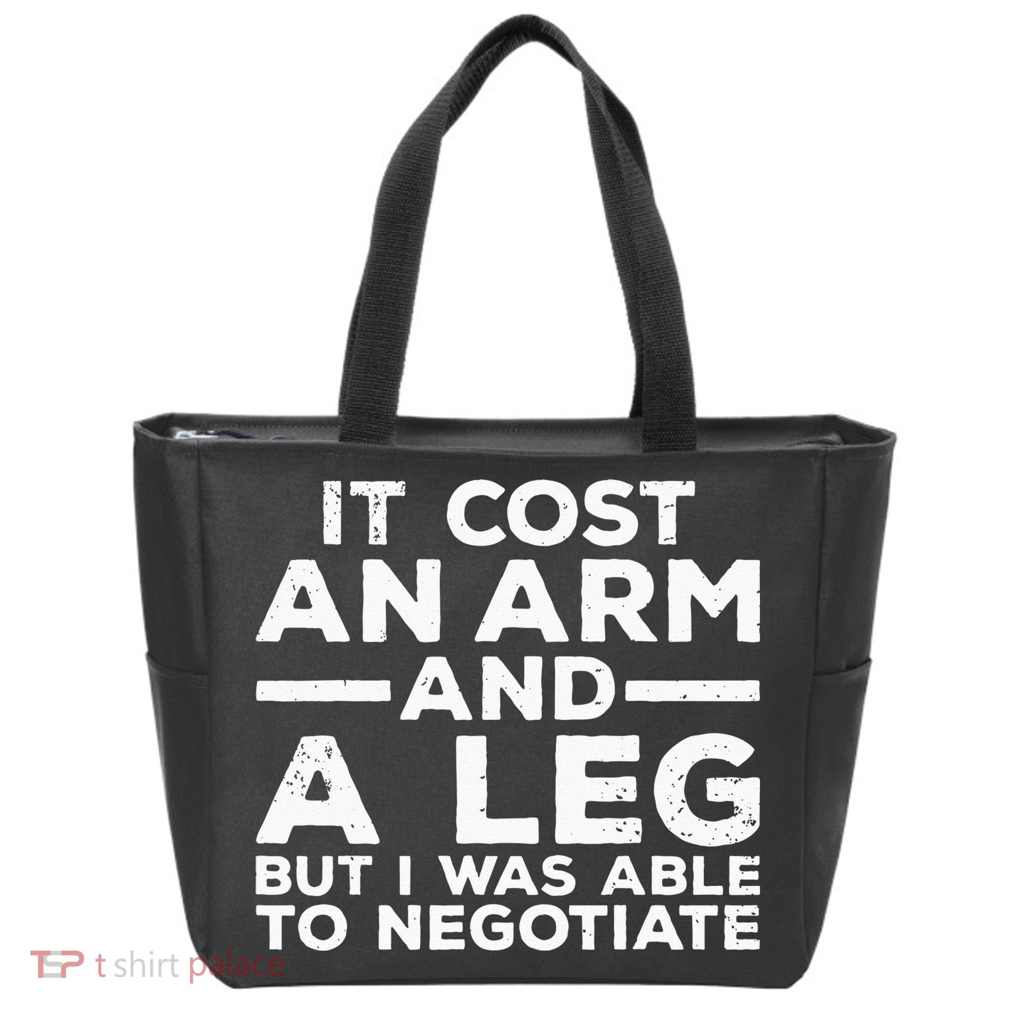 Funny Amputee For Men Women Prosthetic Leg Amputation Joke Tote Bag