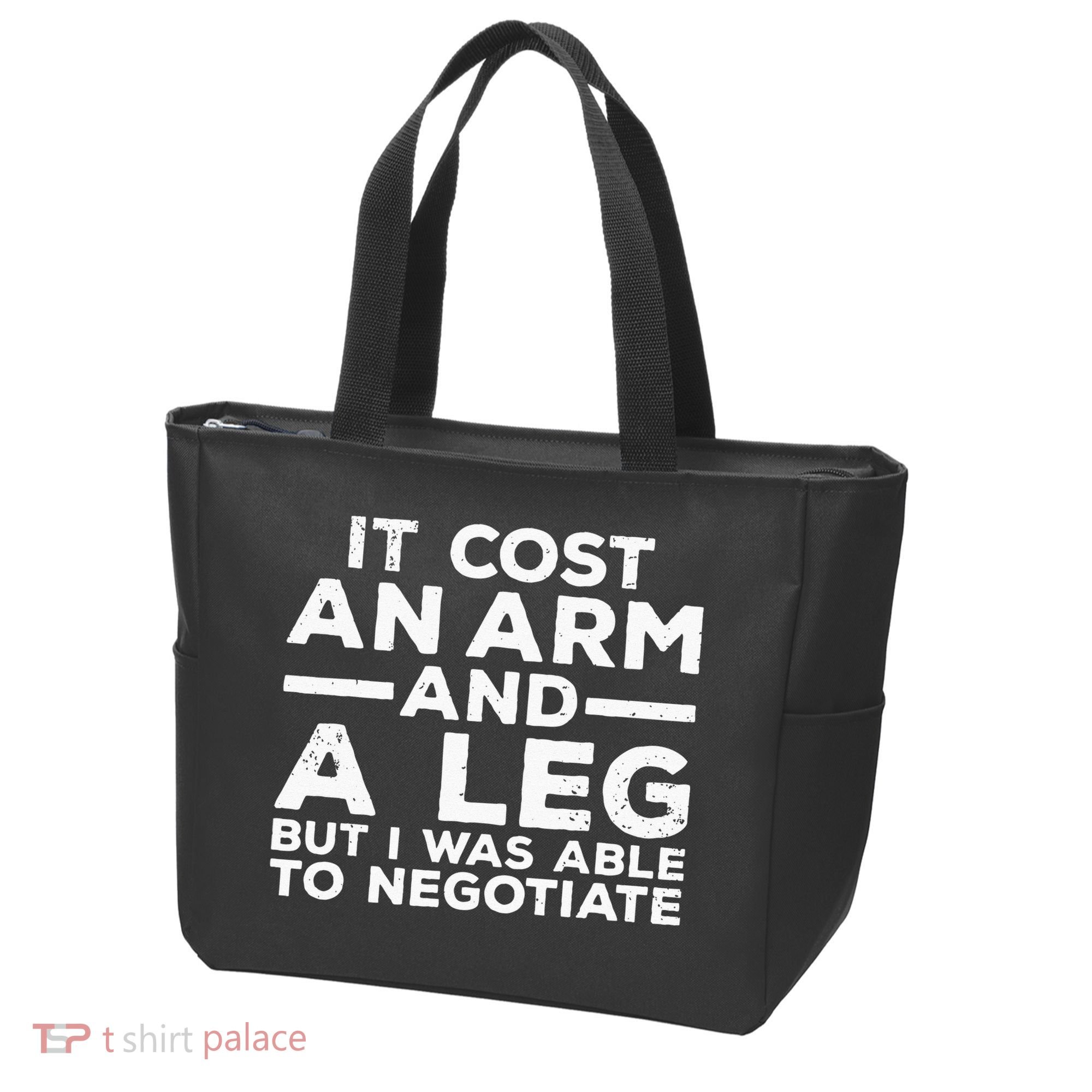 Funny Amputee For Men Women Prosthetic Leg Amputation Joke Tote Bag