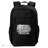 Freedom American Flag Cross Christian Backpack thumb 0