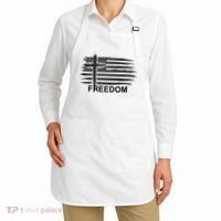 Freedom American Flag Cross Christian Apron thumb 2