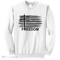 Freedom American Flag Cross Christian Sweatshirt thumb 0