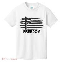 Freedom American Flag Cross Christian Kids T-Shirt thumb 0