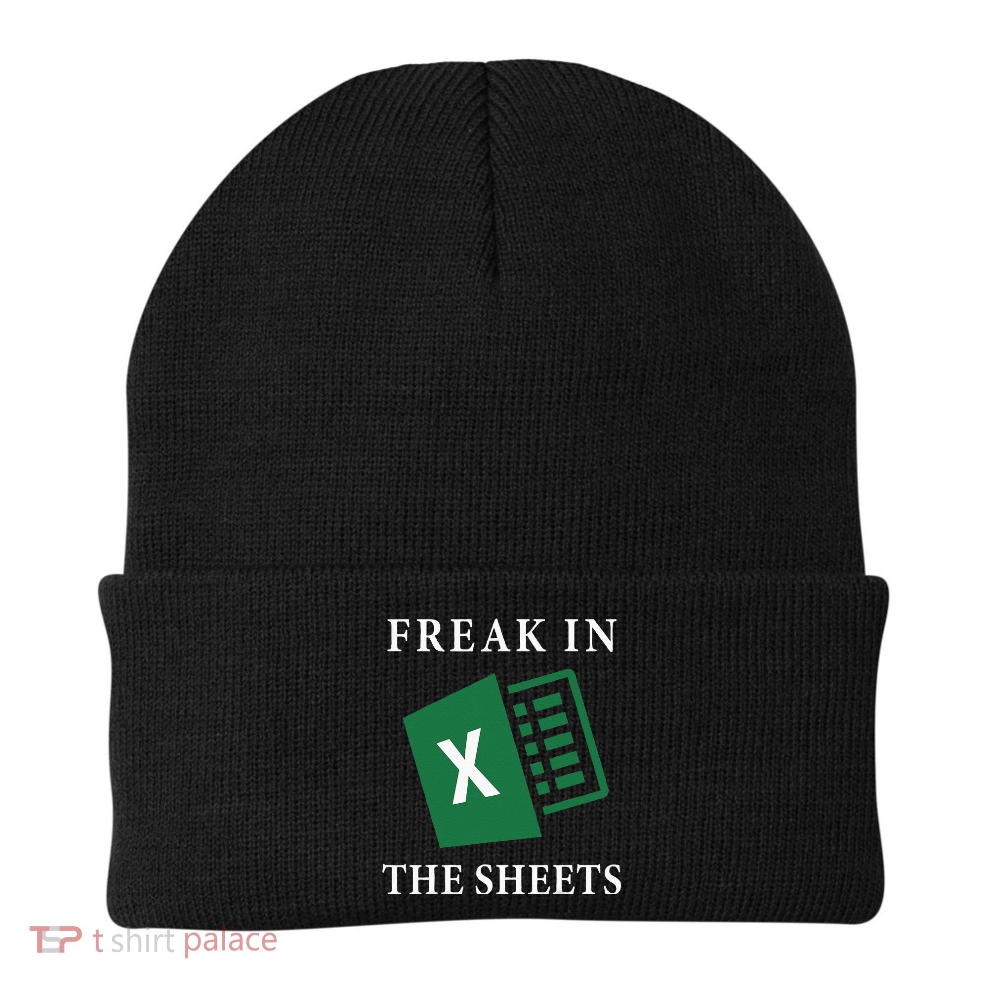 Funny Accountant Freak In The Sheets Spreadsheet Excel Life Beanie