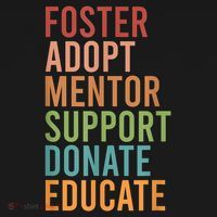 Foster Adopt Foster Mom Foster Parent Foster Mother T-Shirt thumb 7