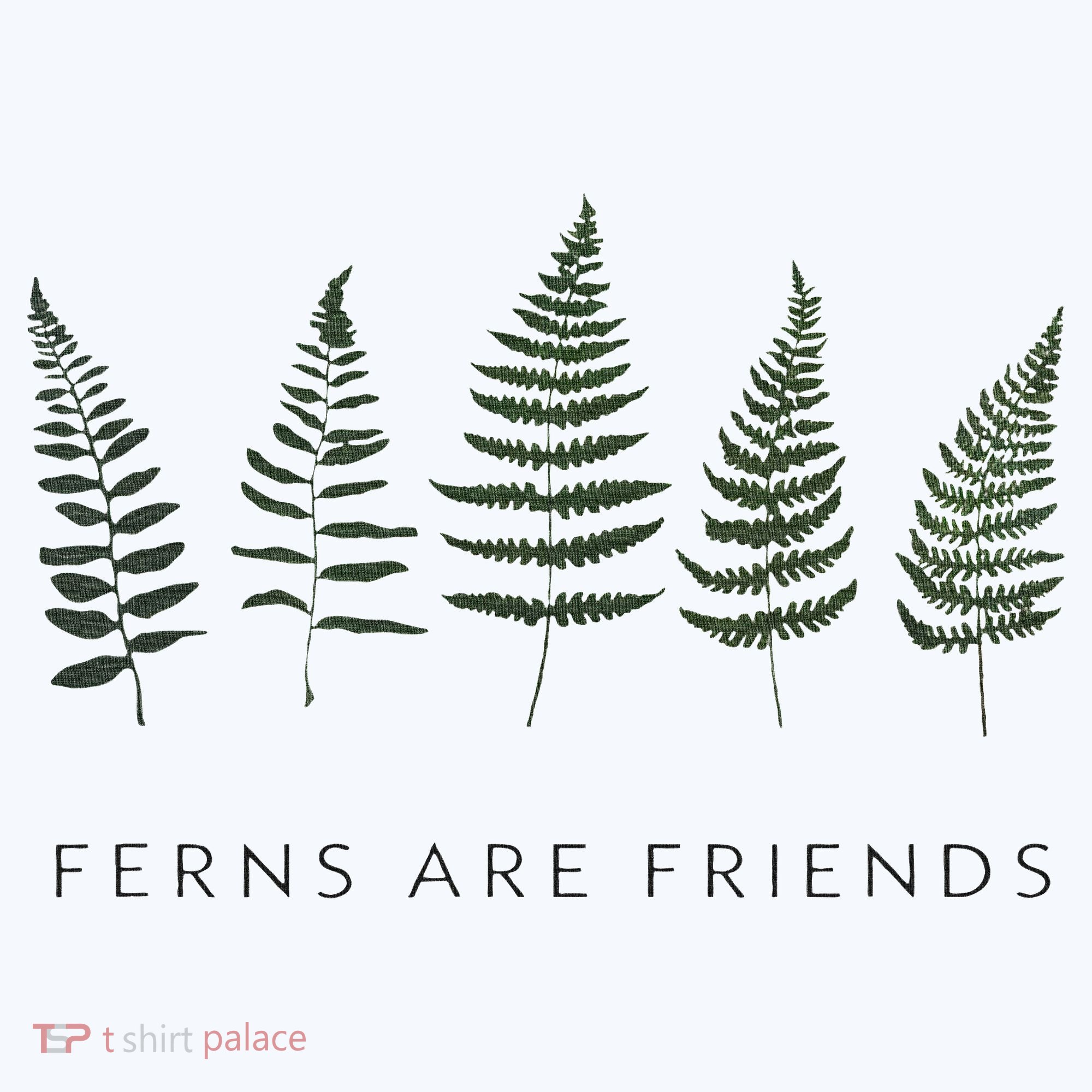 Ferns Are Friends Plant Lover Plant Enthusiasts Friends Sweatshirt