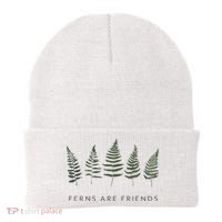 Ferns Are Friends Plant Lover Plant Enthusiasts Friends Beanie thumb 0