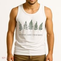 Ferns Are Friends Plant Lover Plant Enthusiasts Friends Tank Top thumb 3