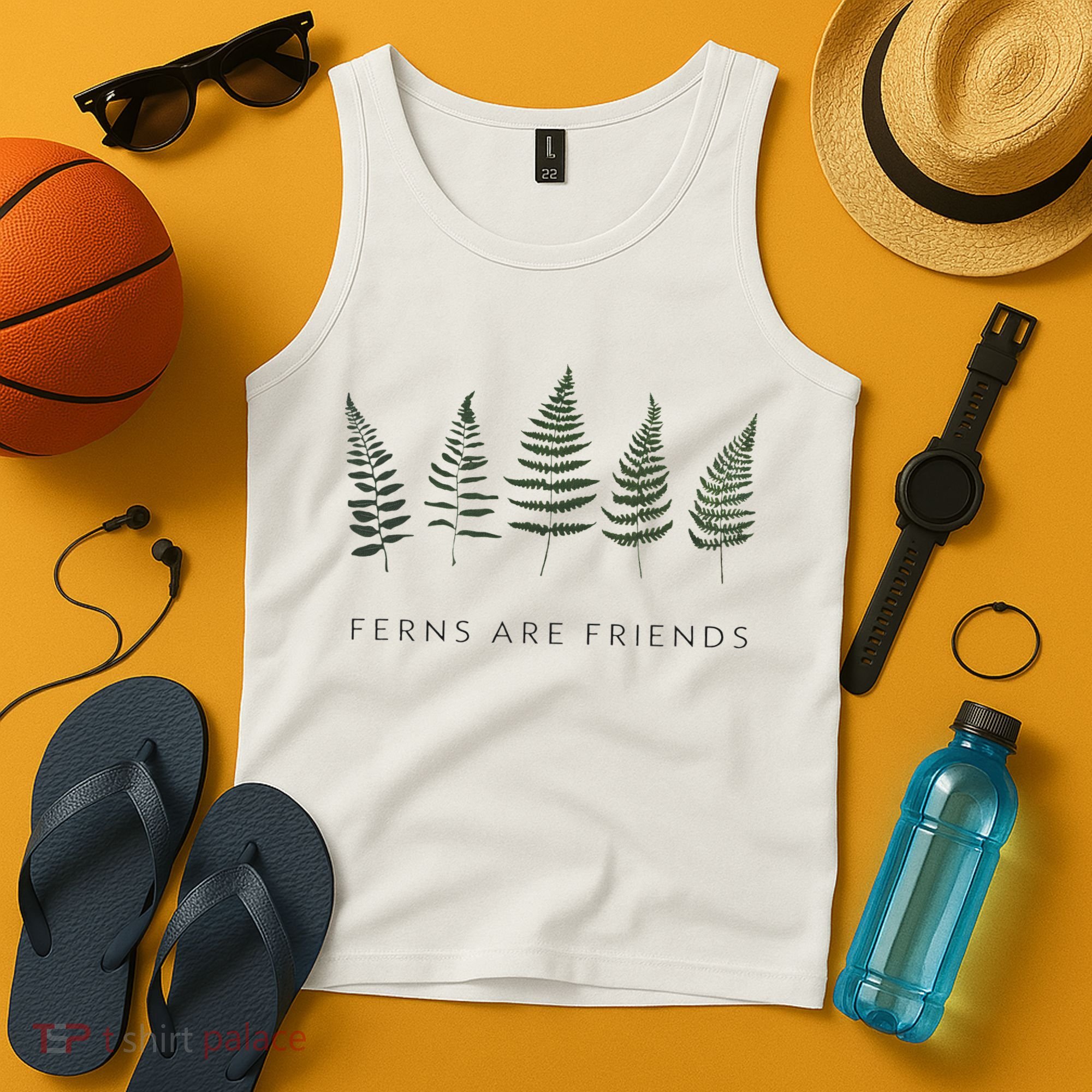 Ferns Are Friends Plant Lover Plant Enthusiasts Friends Tank Top