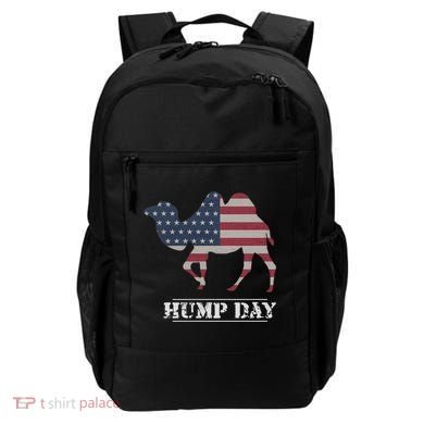 Funny American Flag Hump Day Camel Gift Backpack