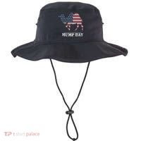 Funny American Flag Hump Day Camel Gift Bucket Hat thumb 0