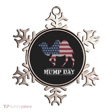 Funny American Flag Hump Day Camel Gift Ornament