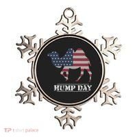 Funny American Flag Hump Day Camel Gift Ornament thumb 0