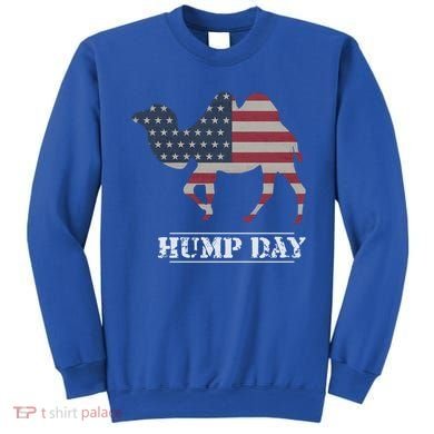 Funny American Flag Hump Day Camel Gift Sweatshirt