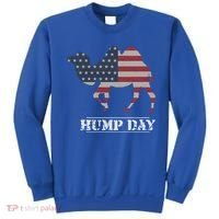 Funny American Flag Hump Day Camel Gift Sweatshirt thumb 0