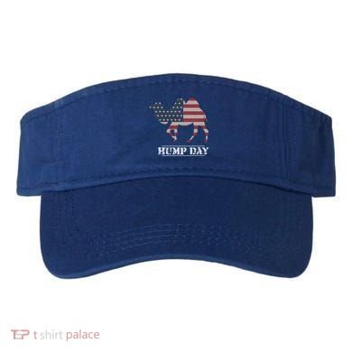 Funny American Flag Hump Day Camel Gift Visor