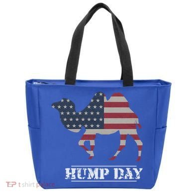 Funny American Flag Hump Day Camel Gift Tote Bag