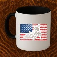 Funny American Flat Track Motorcycle Gift Cool Bike Rider Gift Coffee Mug thumb 2