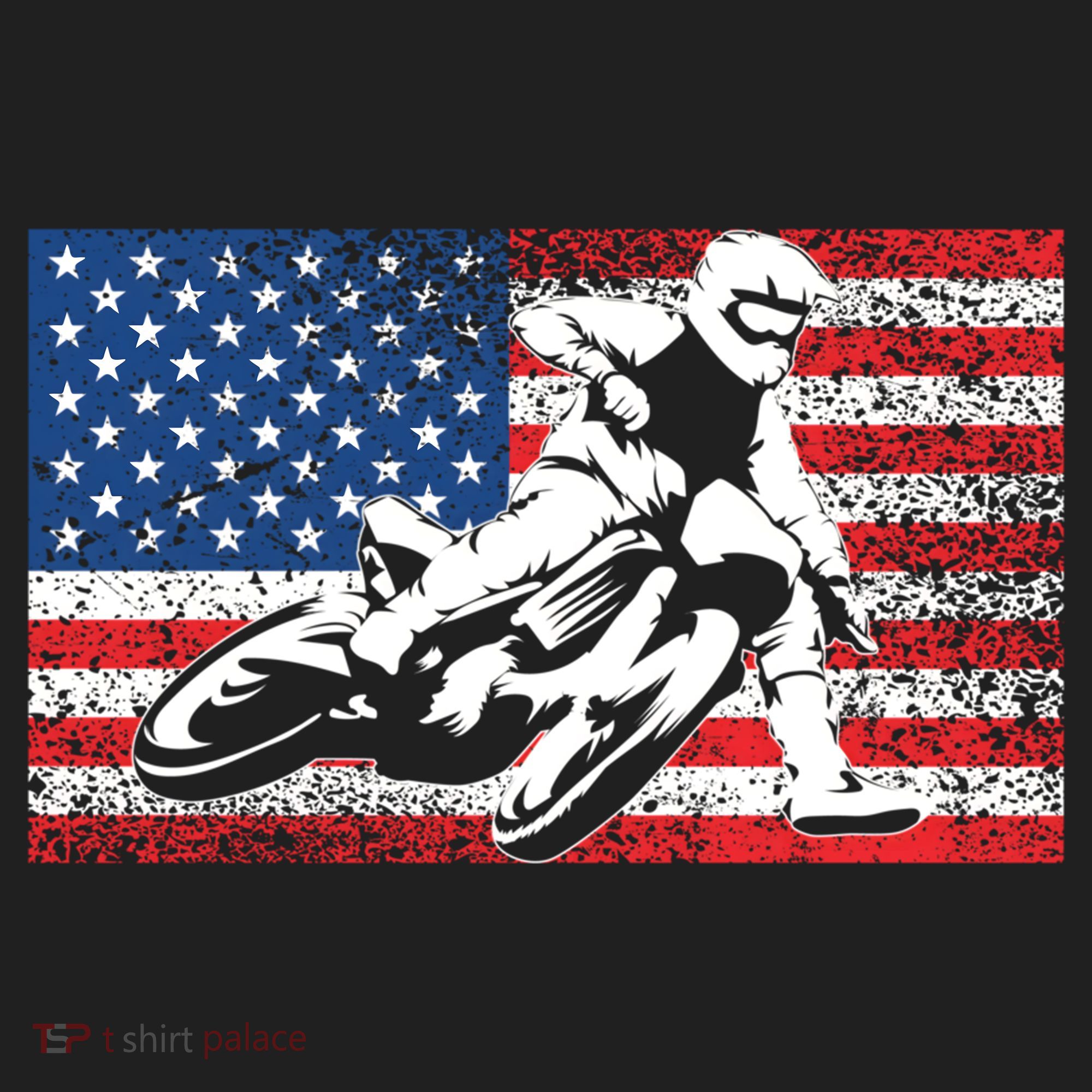 Funny American Flat Track Motorcycle Gift Cool Bike Rider Gift Beanie