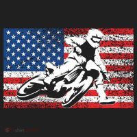 Funny American Flat Track Motorcycle Gift Cool Bike Rider Gift Hat thumb 2