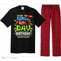Funny April Fools Day Its My April Fools Day Birthday Pajama Set thumb 0