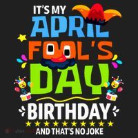Funny April Fools Day Its My April Fools Day Birthday Hat thumb 2