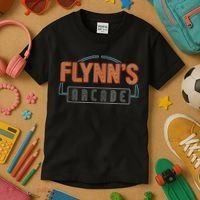 FLYNN'S ARCADE Kids T-Shirt thumb 3