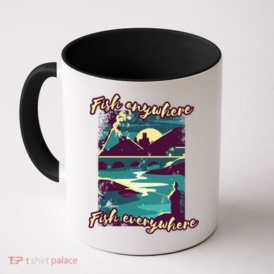 Fish Anywhere Fish Everywhere Coffee Mug