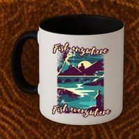 Fish Anywhere Fish Everywhere Coffee Mug thumb 2