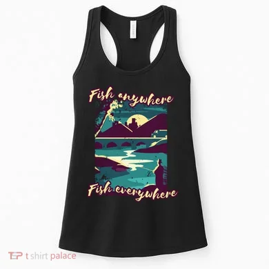 Fish Anywhere Fish Everywhere Women's Tank Top