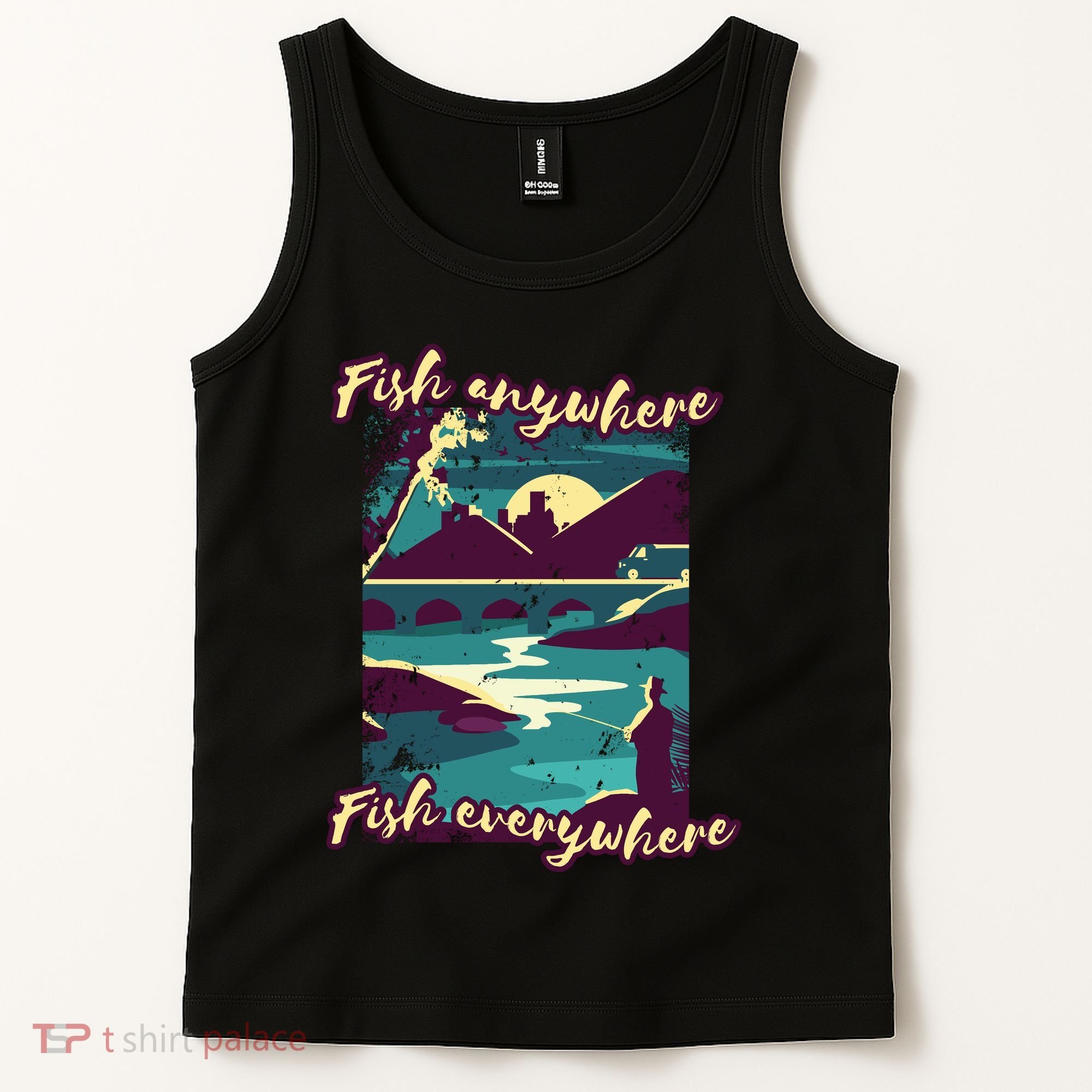 Fish Anywhere Fish Everywhere Tank Top