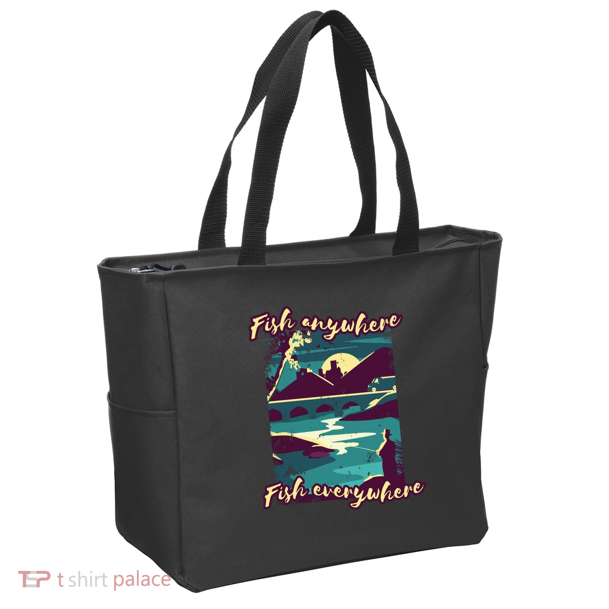 Fish Anywhere Fish Everywhere Tote Bag