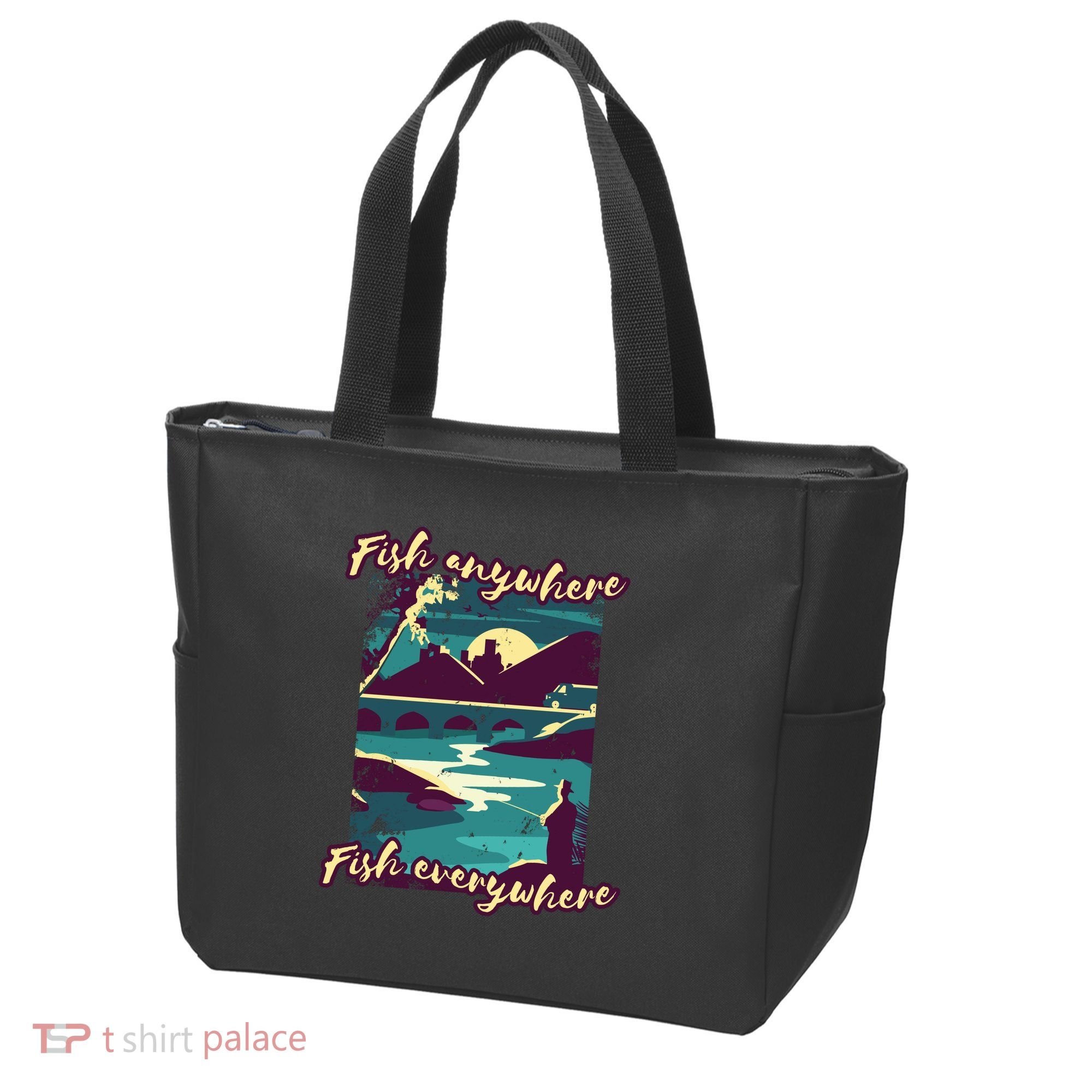 Fish Anywhere Fish Everywhere Tote Bag