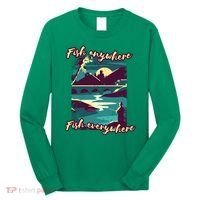 Fish Anywhere Fish Everywhere Long Sleeve Shirt thumb 0