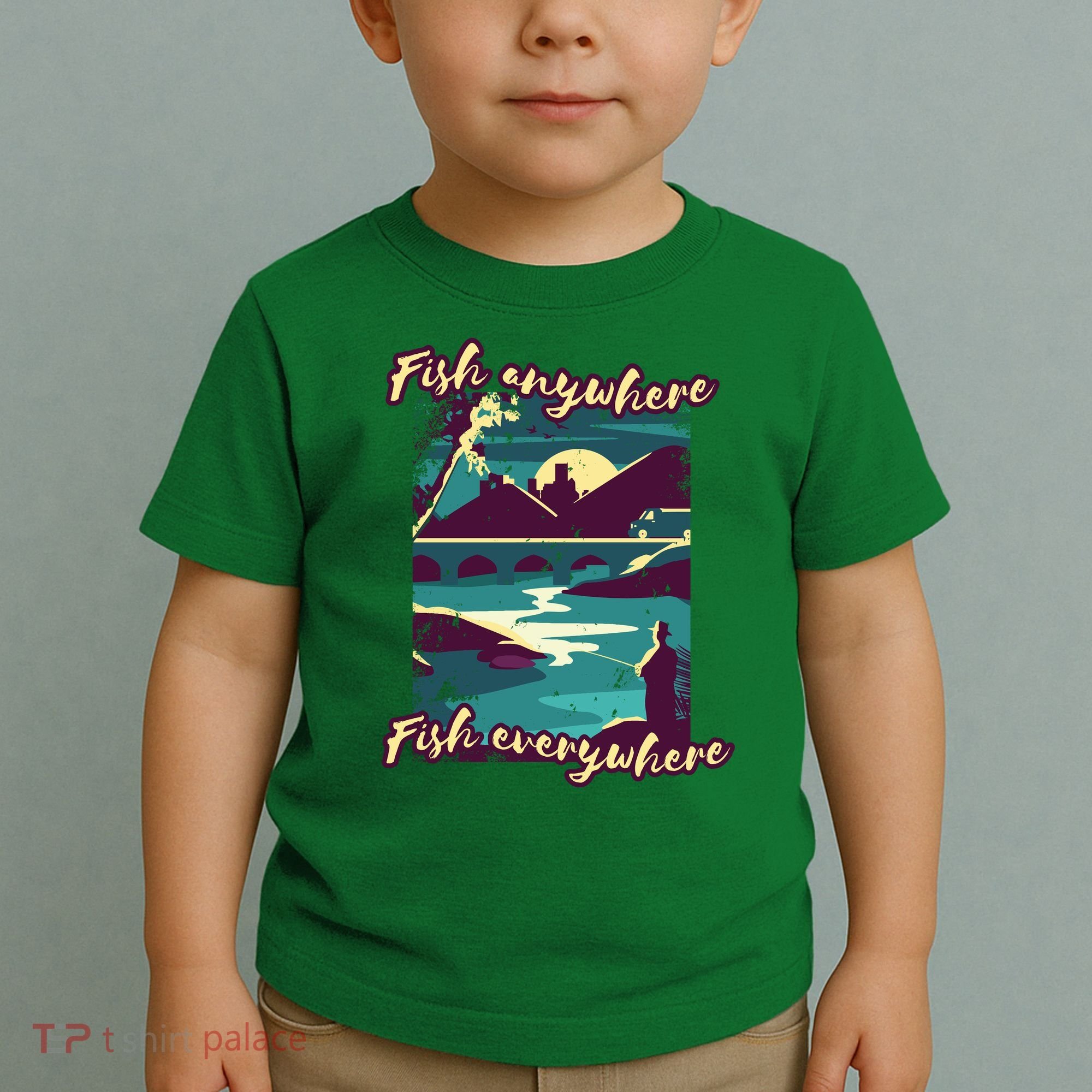 Fish Anywhere Fish Everywhere Toddler T-Shirt