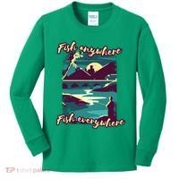 Fish Anywhere Fish Everywhere Kids Long Sleeve Shirt thumb 0