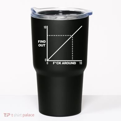 F Around Find Out Tumbler