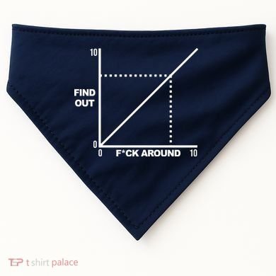 F Around Find Out USA-Made Doggie Bandana