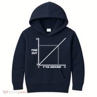 F Around Find Out Kids Hoodie thumb 0