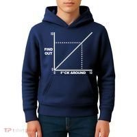 F Around Find Out Kids Hoodie thumb 4